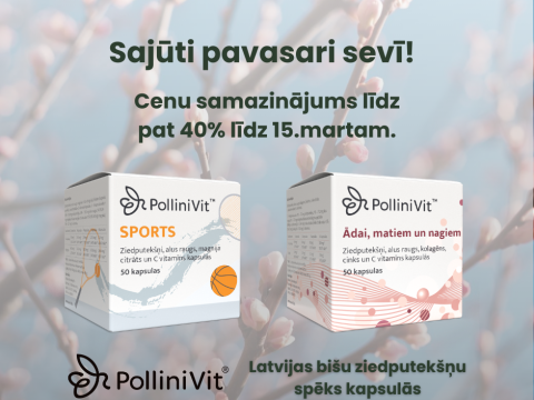 Sajūti pavasari sevī! (Facebook Post)